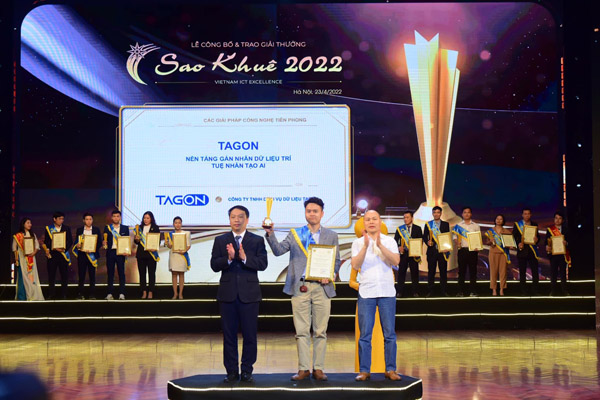 TagOn - Gương mặt tiêu biểu giải thưởng Sao Khuê 2022