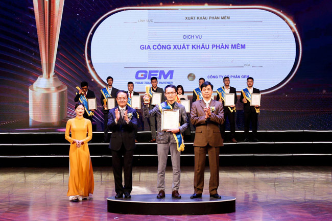 Công ty GEM đạt giải thưởng Sao Khuê 2023 mảng Dịch vụ xuất khẩu phần mềm