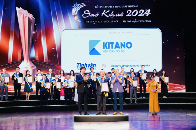 Phần mềm kiểm toán nội bộ đầu tiên của Việt Nam nhận giải thưởng Sao Khuê 2024