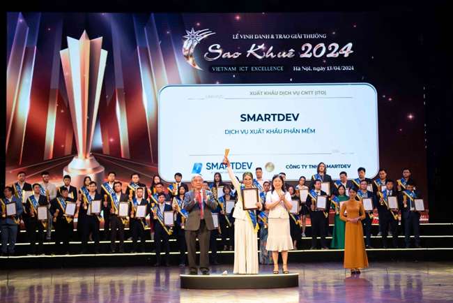 SmartDev: đạt Giải thưởng Sao Khuê 2024, khẳng định vị thế trên bản đồ công nghệ