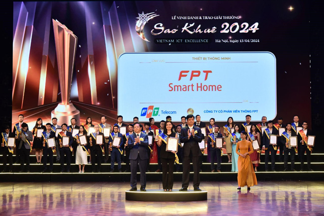 FPT Smart Home được vinh danh sản phẩm xuất sắc Giải thưởng Sao Khuê 02 năm liền