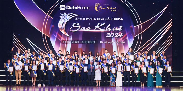 A Double Win for DataHouse at the Prestigious 2024 Sao Khue Awards