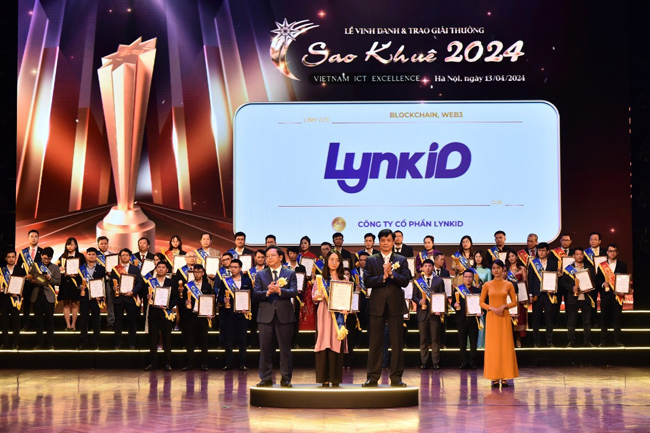Nền tảng tích điểm LynkiD đạt Giải thưởng Sao Khuê 2024 lĩnh vực Blockchain