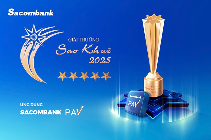 5 năm liên tiếp, Sacombank khẳng định vị thế tại Giải thưởng Sao Khuê 2025