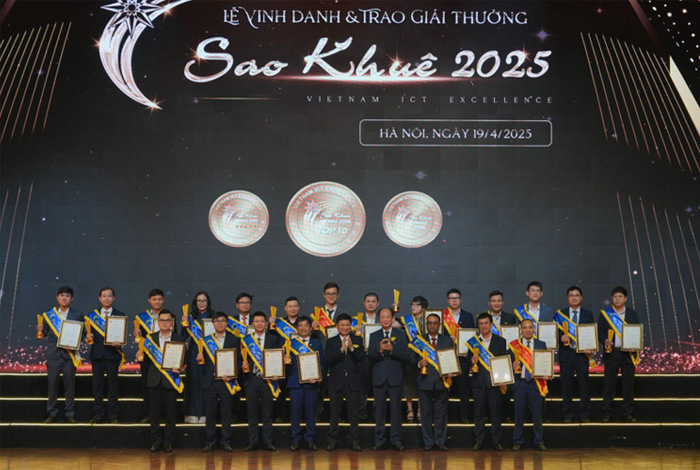 Giải thưởng Sao Khuê 2025 gọi tên IOE ở lĩnh vực Giáo dục - Đào tạo