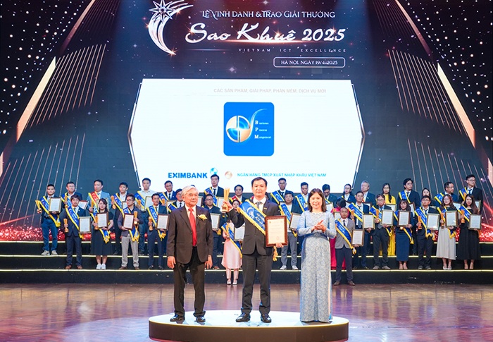 Hai giải pháp công nghệ giúp Eximbank nhận giải Sao Khuê 2025