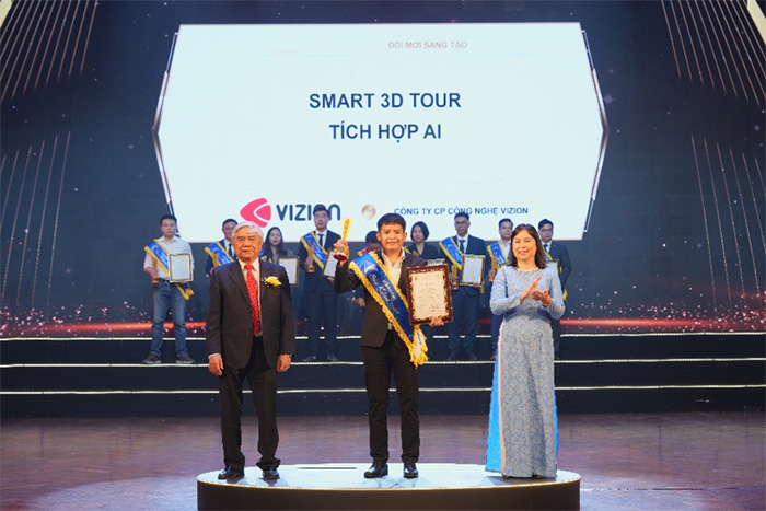 Vizion lập “cú đúp” Sao Khuê với Giải pháp ảo hóa Smart 3D tour tích hợp AI